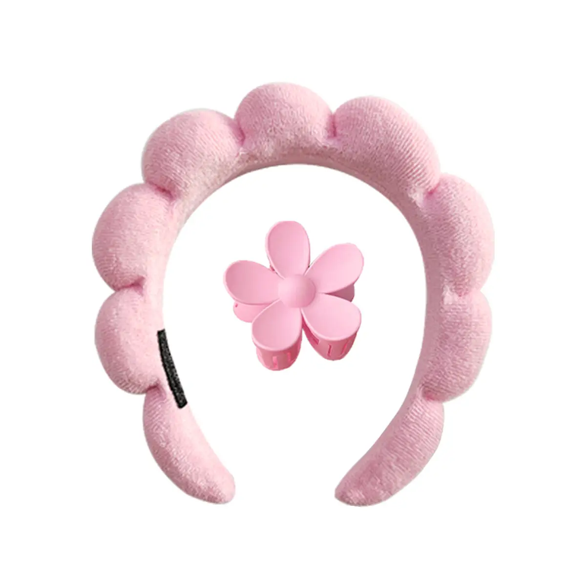 Black Twist Cloud Hairband Set for Women
