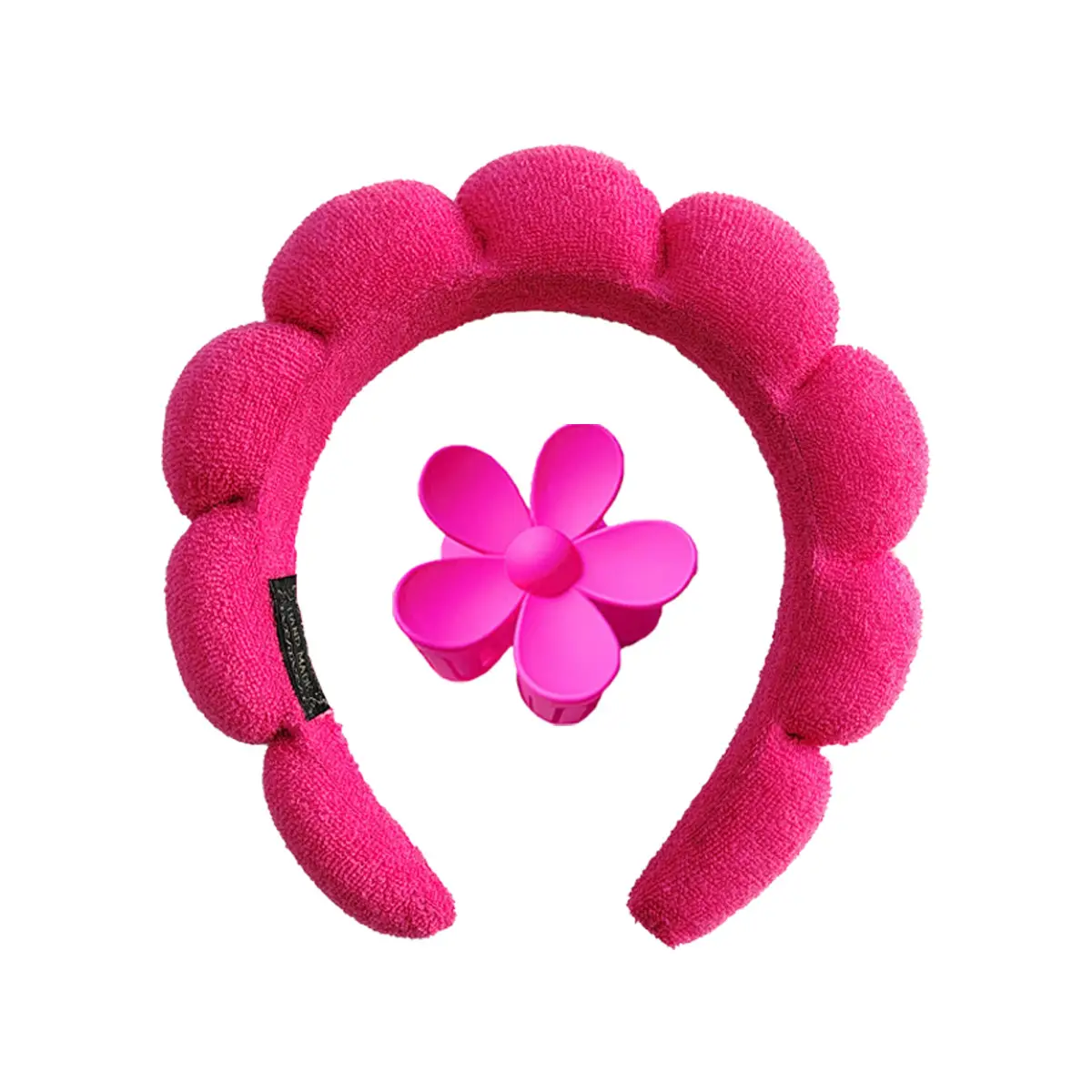 Black Twist Cloud Hairband Set for Women