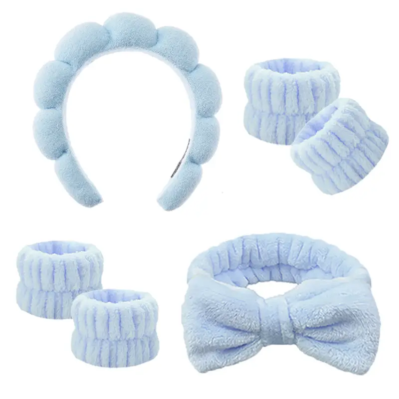 Black Twist Cloud Hairband Set for Women