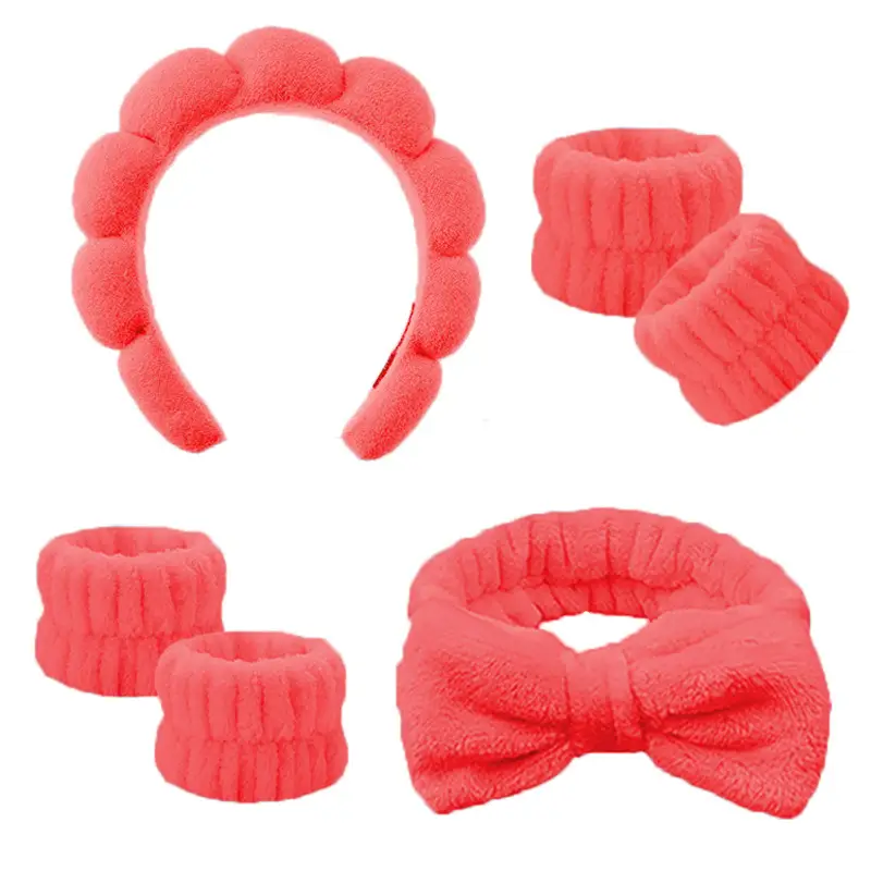 Black Twist Cloud Hairband Set for Women