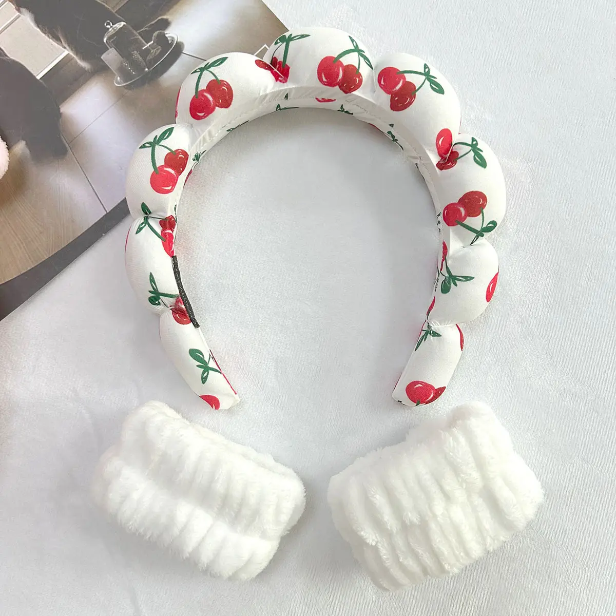 Black Twist Cloud Hairband Set for Women