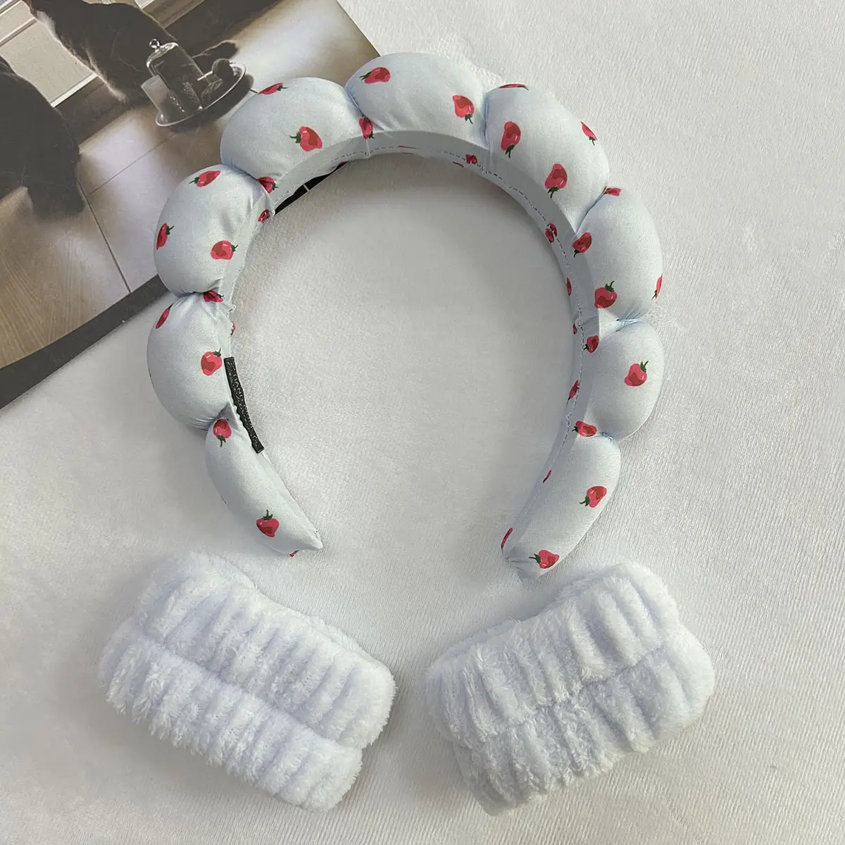 Black Twist Cloud Hairband Set for Women