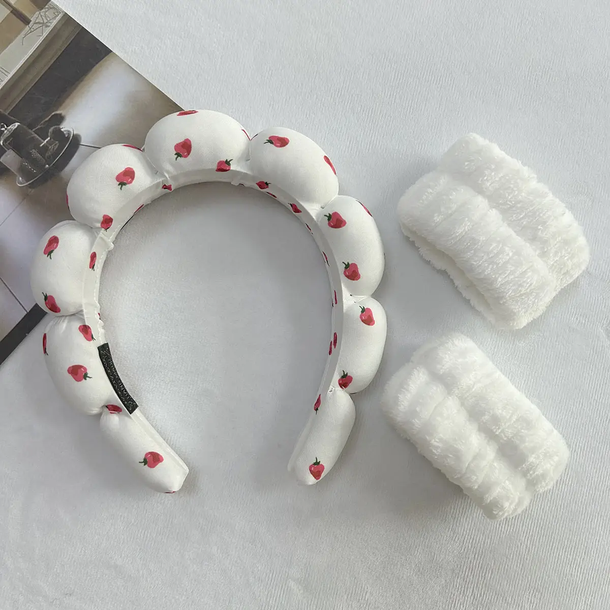 Black Twist Cloud Hairband Set for Women