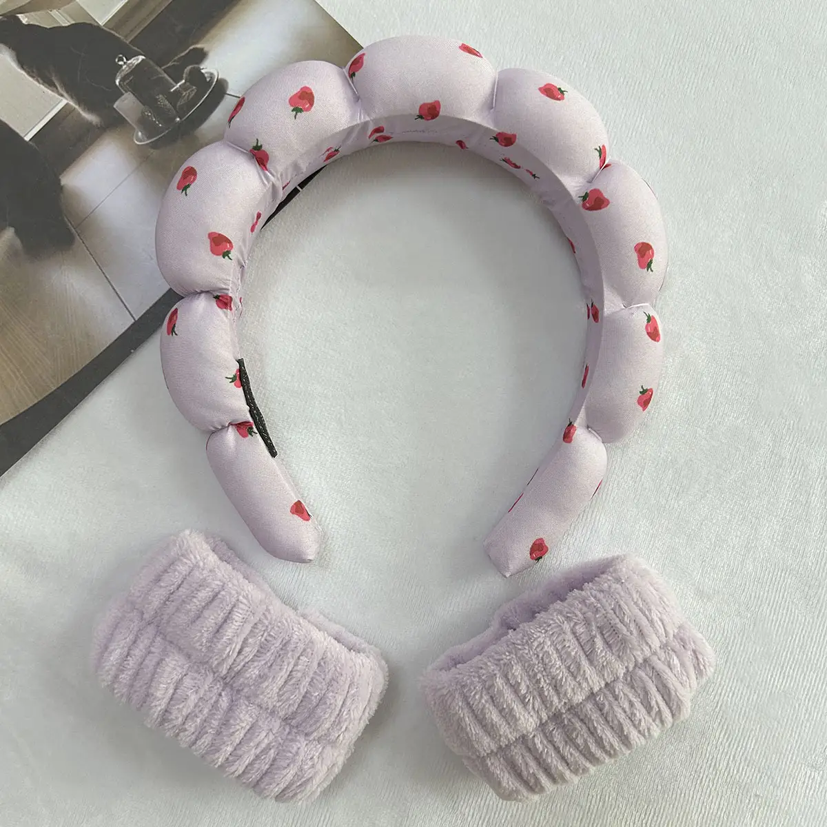 Black Twist Cloud Hairband Set for Women
