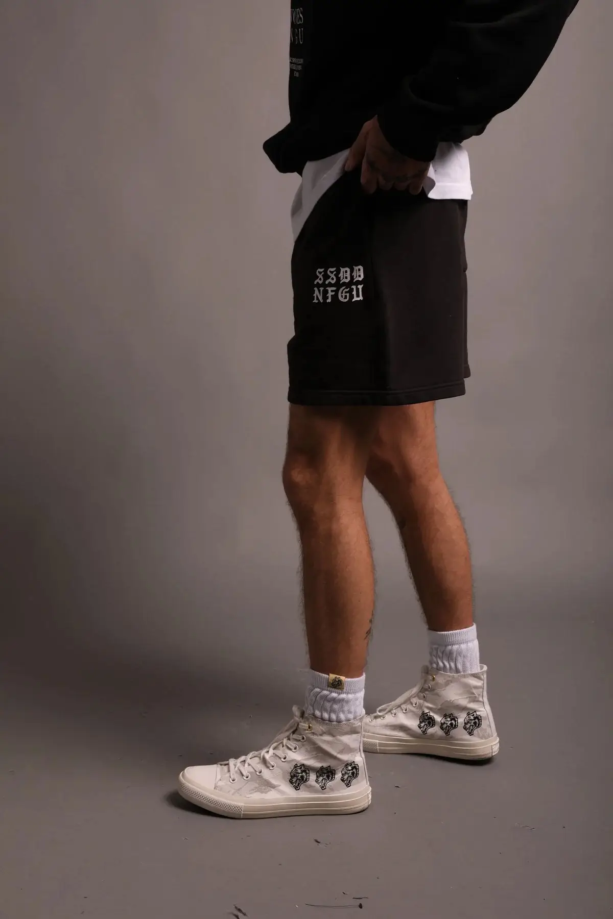 Men Cotton Casual Shorts Green New Summer — feature 11
