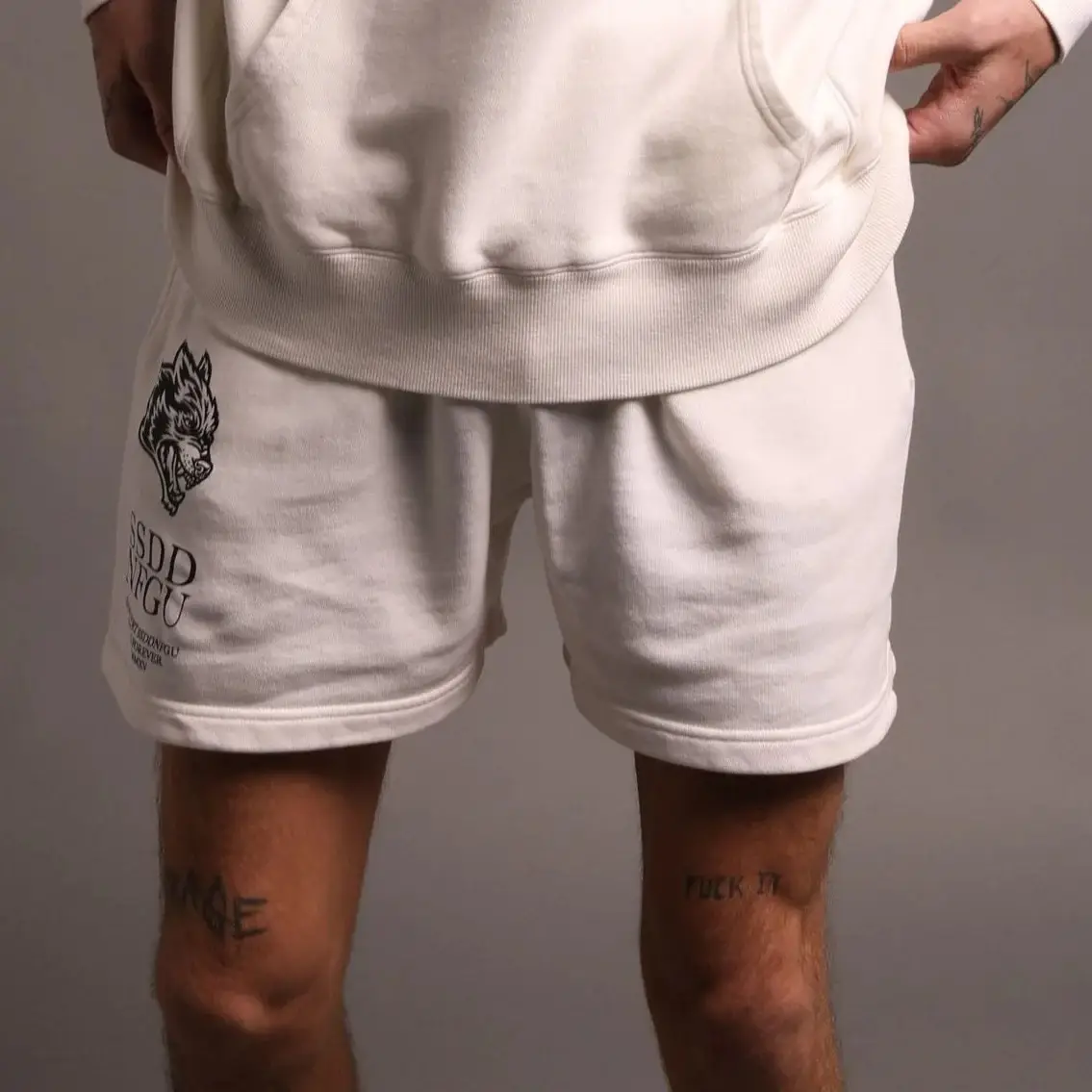 Men Cotton Casual Shorts Green New Summer — feature 19