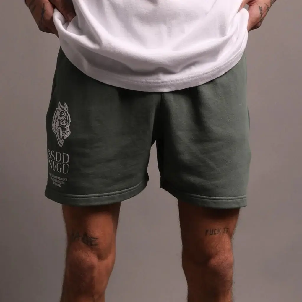 Men Cotton Casual Shorts Green New Summer — feature 29