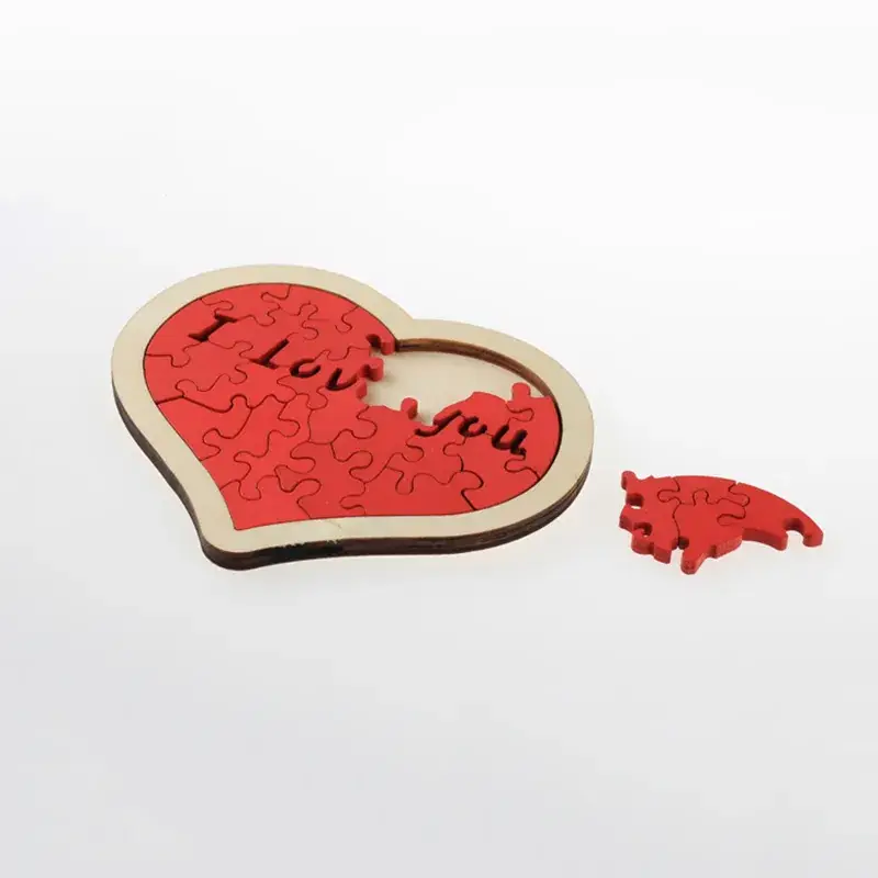 Wooden Love Puzzle for Kids Educational Toy