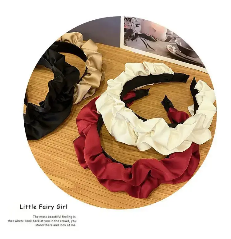 Black French Hairband for Women Autumn Winter — feature 2