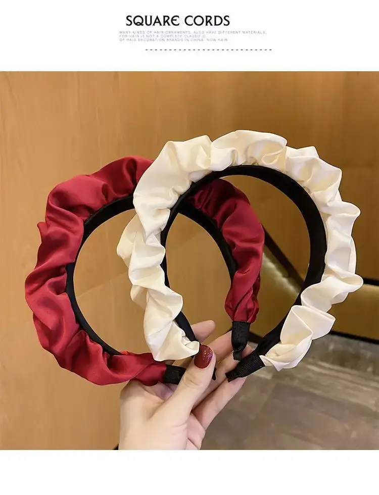 Black French Hairband for Women Autumn Winter — feature 5