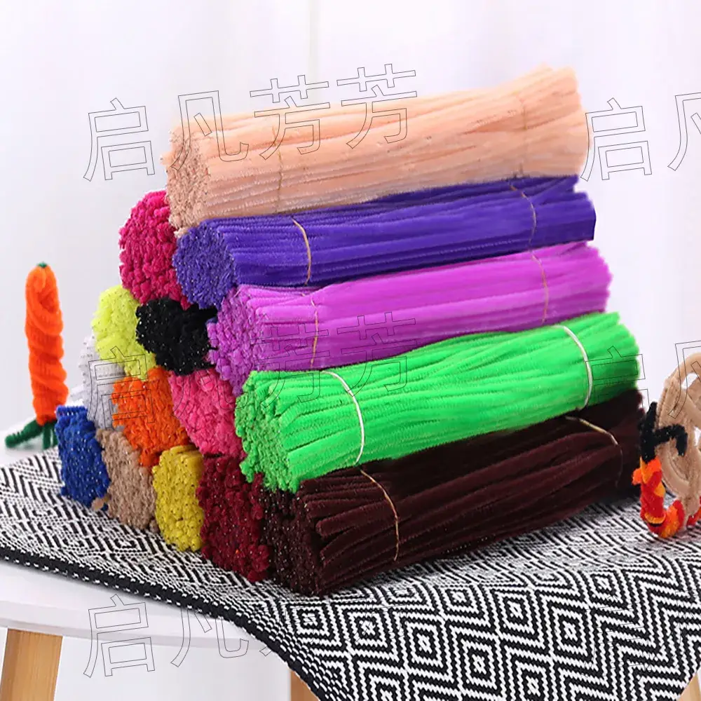 Green Twist Rod 6mm DIY Bouquet Macaron Toy