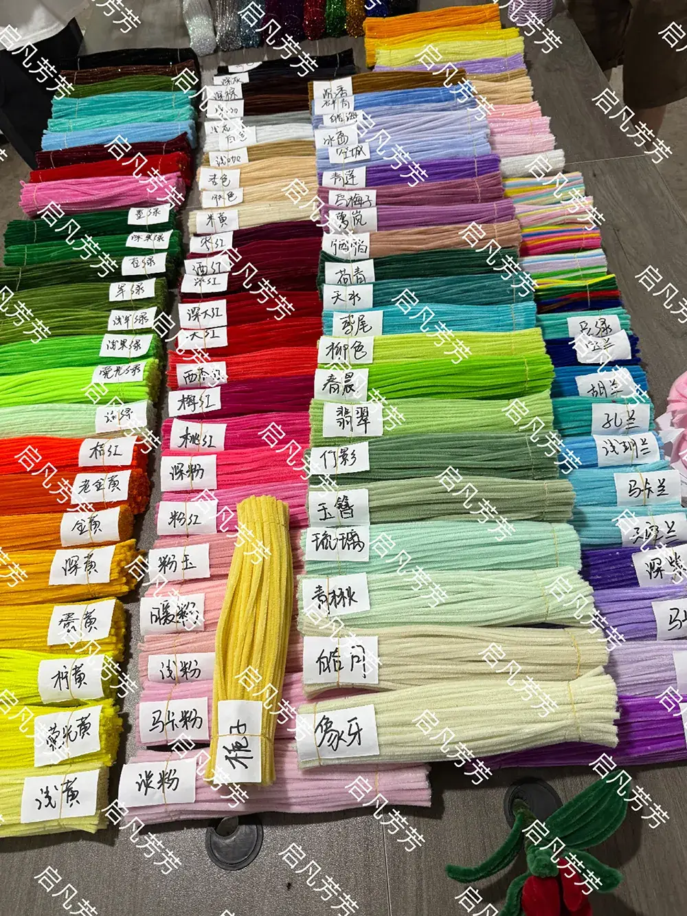 Green Twist Rod 6mm DIY Bouquet Macaron Toy — feature 3