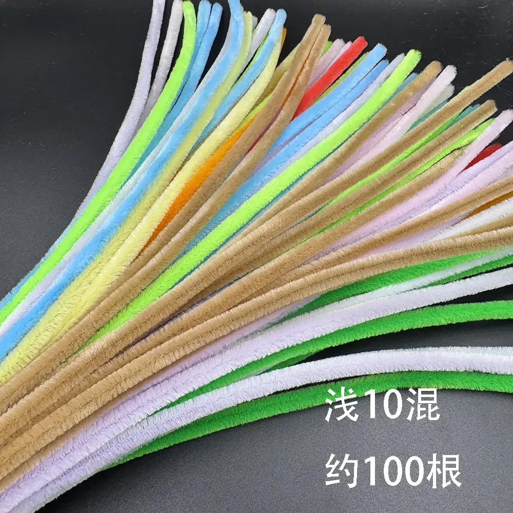 Green Twist Rod 6mm DIY Bouquet Macaron Toy