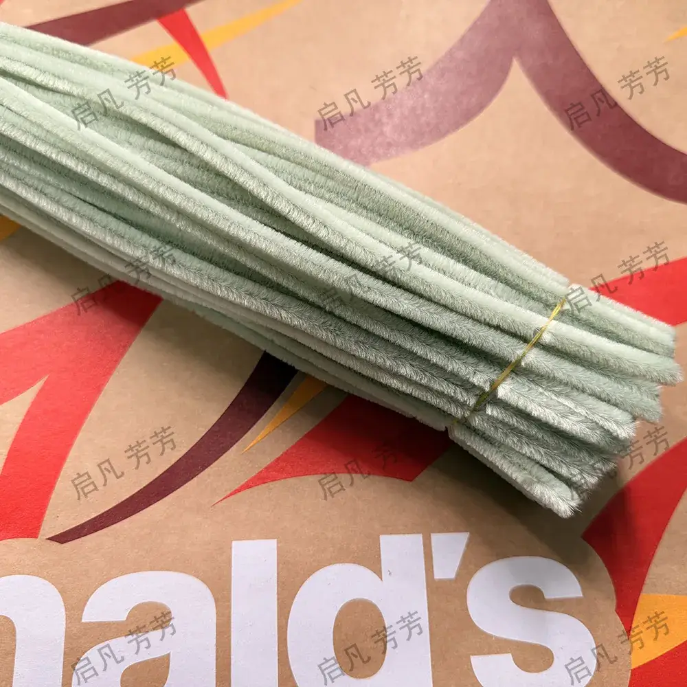 Green Twist Rod 6mm DIY Bouquet Macaron Toy