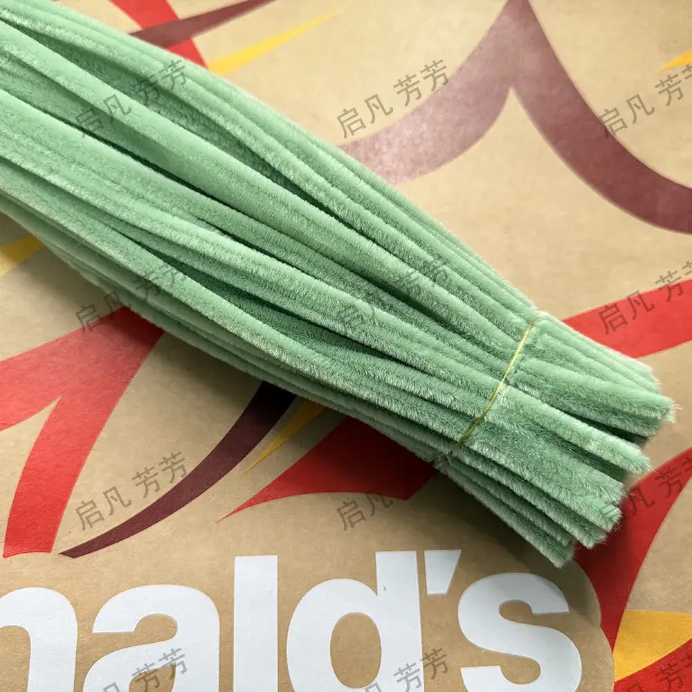 Green Twist Rod 6mm DIY Bouquet Macaron Toy