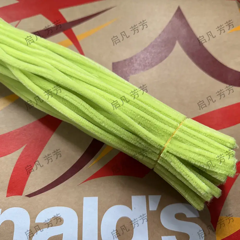 Green Twist Rod 6mm DIY Bouquet Macaron Toy