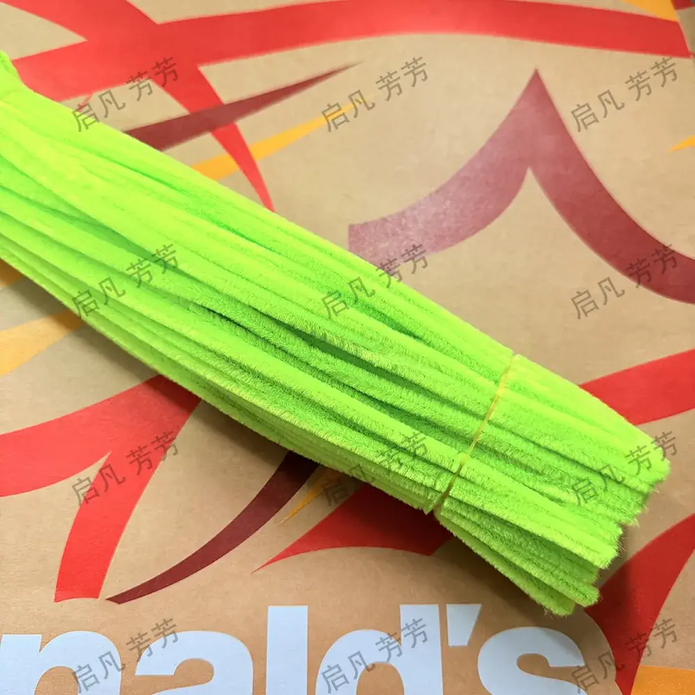 Green Twist Rod 6mm DIY Bouquet Macaron Toy