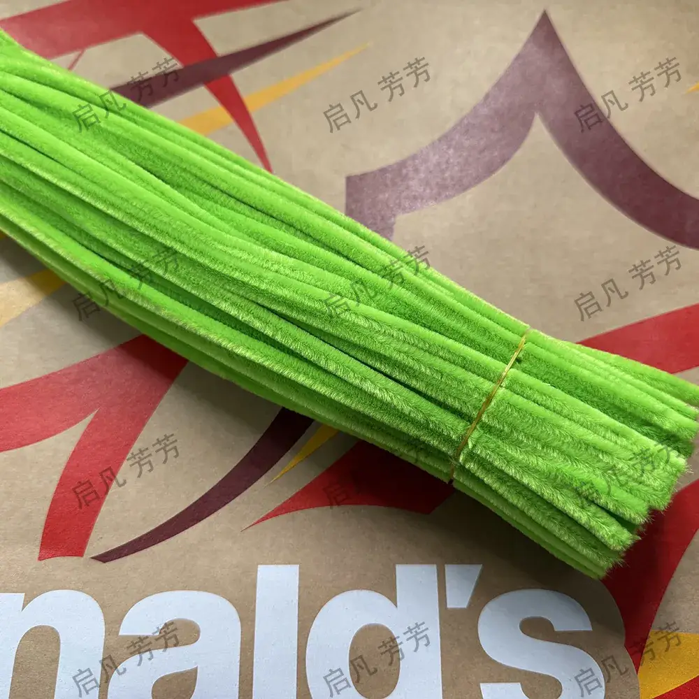 Green Twist Rod 6mm DIY Bouquet Macaron Toy