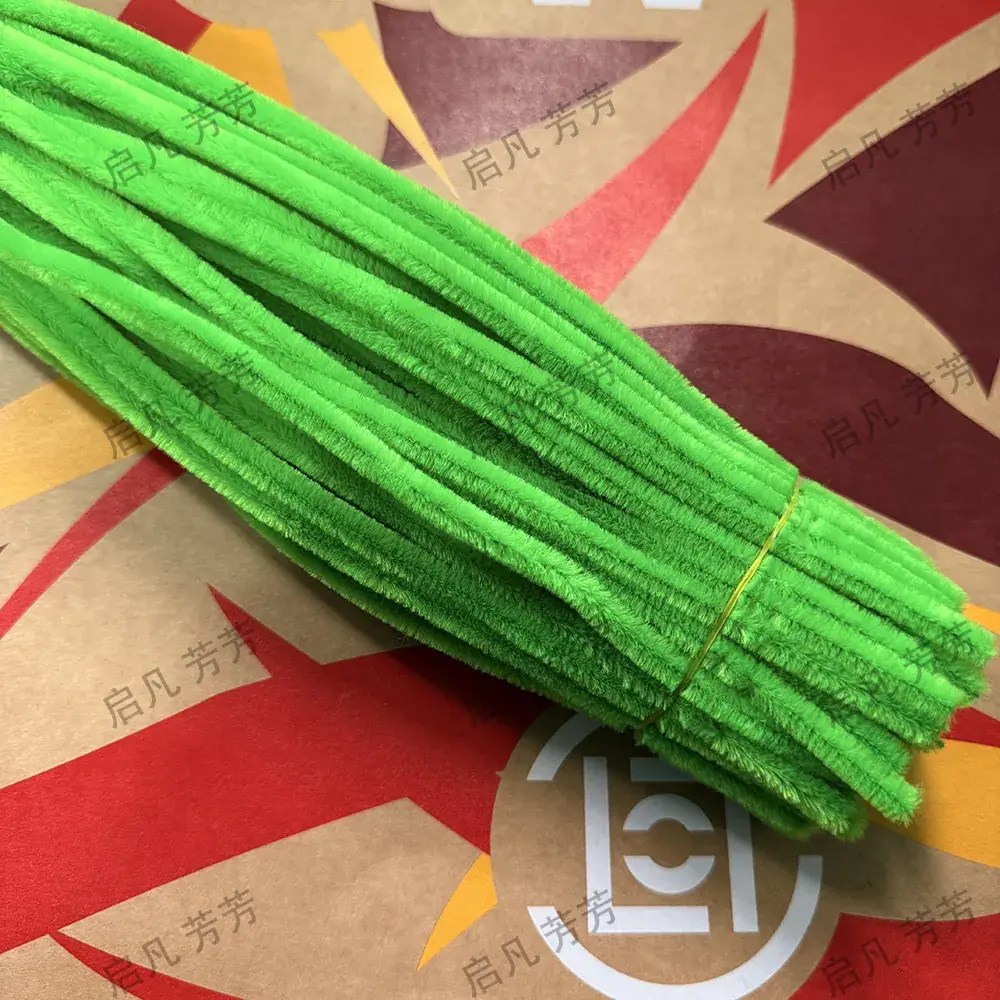 Green Twist Rod 6mm DIY Bouquet Macaron Toy