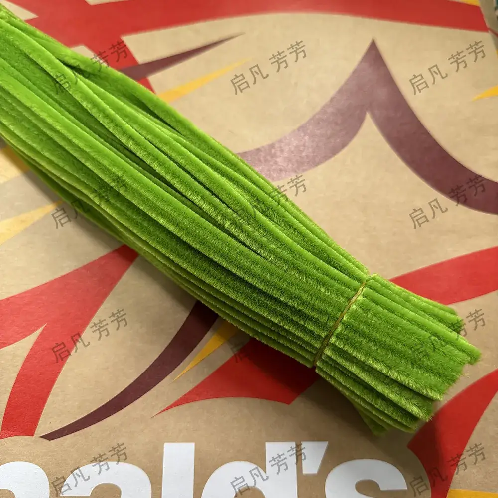 Green Twist Rod 6mm DIY Bouquet Macaron Toy
