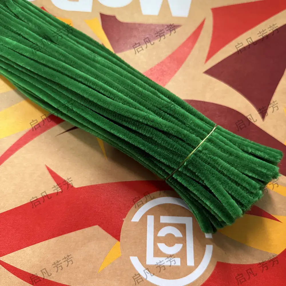 Green Twist Rod 6mm DIY Bouquet Macaron Toy