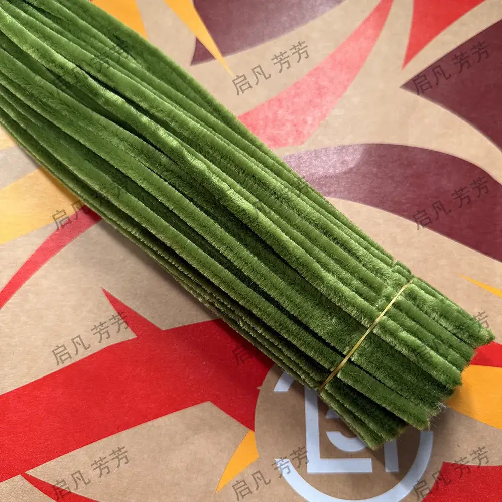 Green Twist Rod 6mm DIY Bouquet Macaron Toy