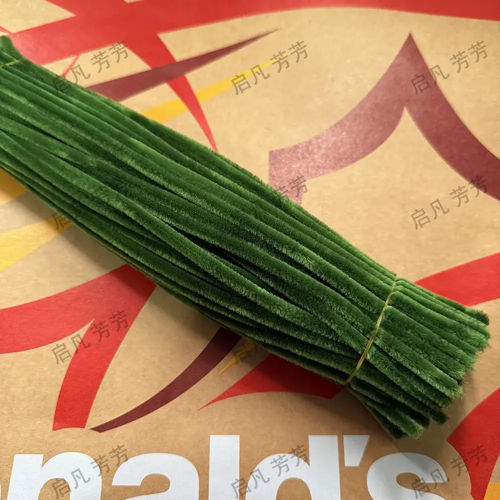 Green Twist Rod 6mm DIY Bouquet Macaron Toy