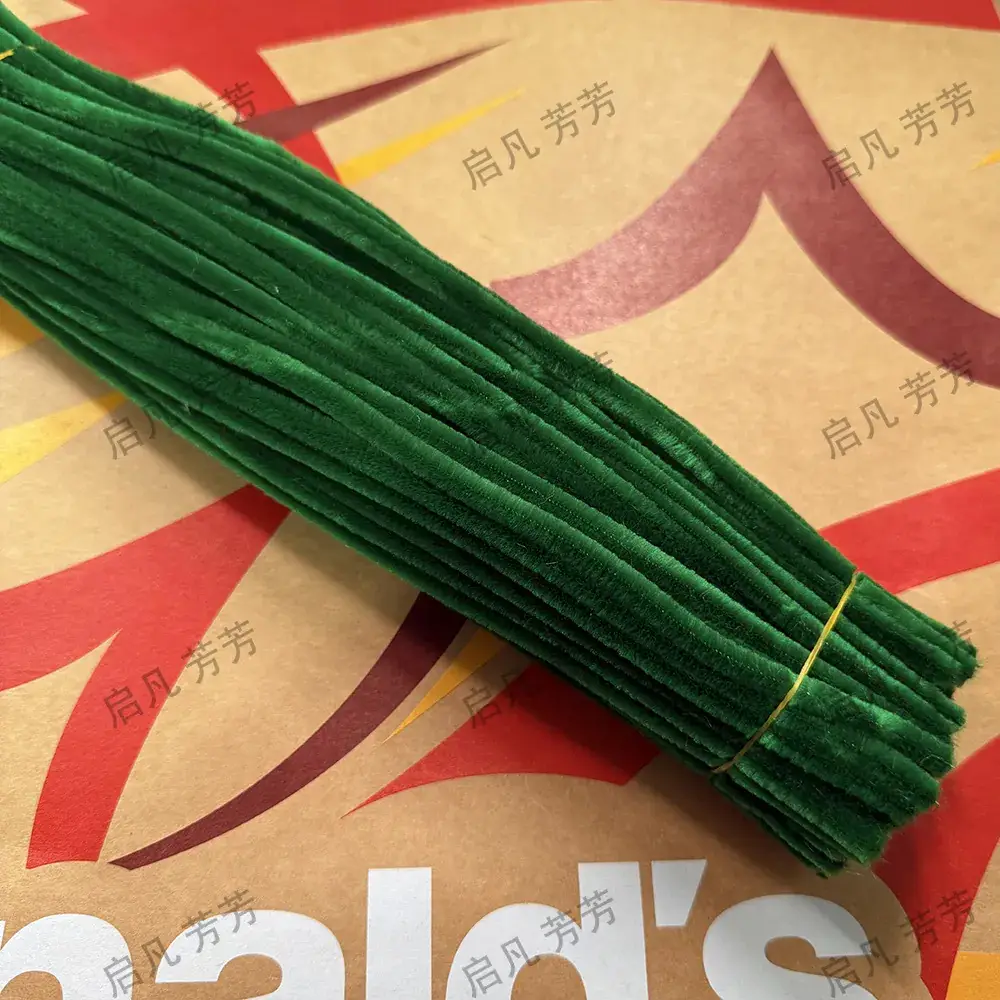 Green Twist Rod 6mm DIY Bouquet Macaron Toy