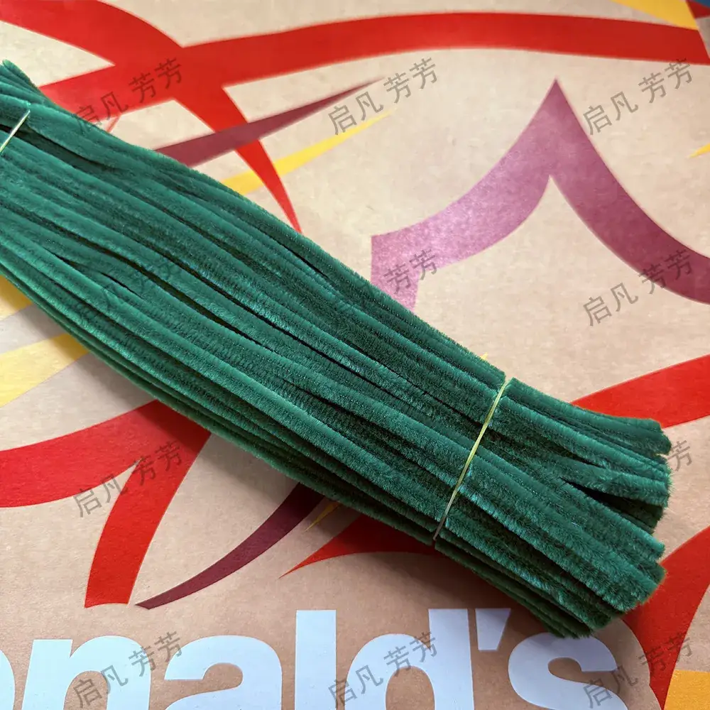 Green Twist Rod 6mm DIY Bouquet Macaron Toy