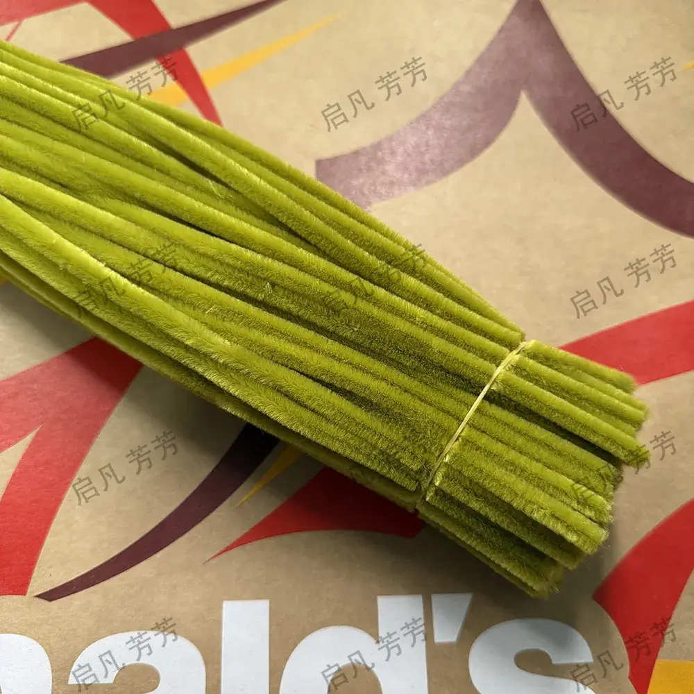Green Twist Rod 6mm DIY Bouquet Macaron Toy
