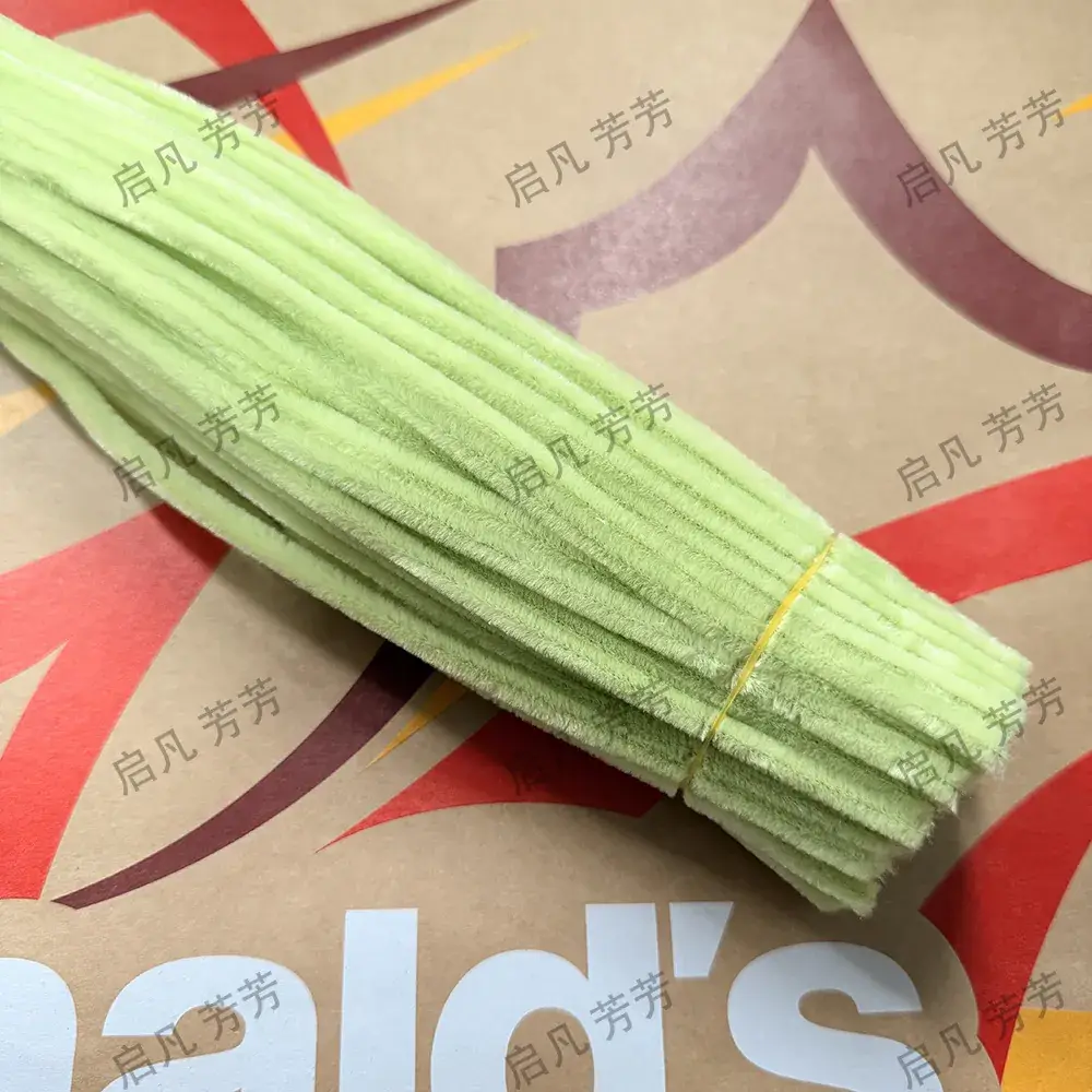 Green Twist Rod 6mm DIY Bouquet Macaron Toy