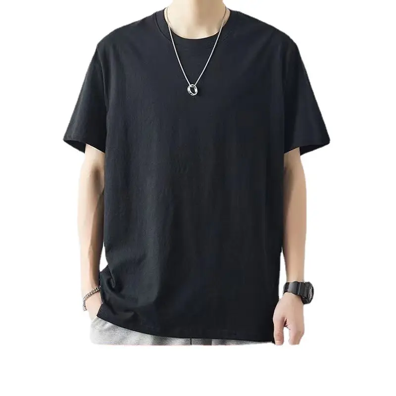Men 100% Pure Cotton Moon Planet T-Shirt Large