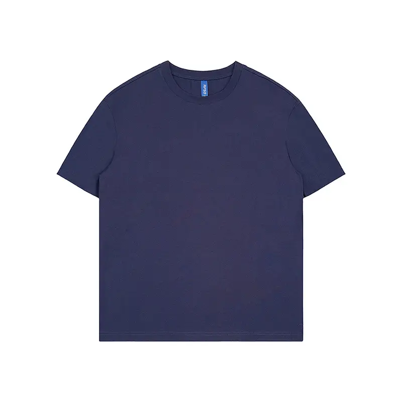 Men Grey Combed Cotton T-Shirt 230g - Image 16