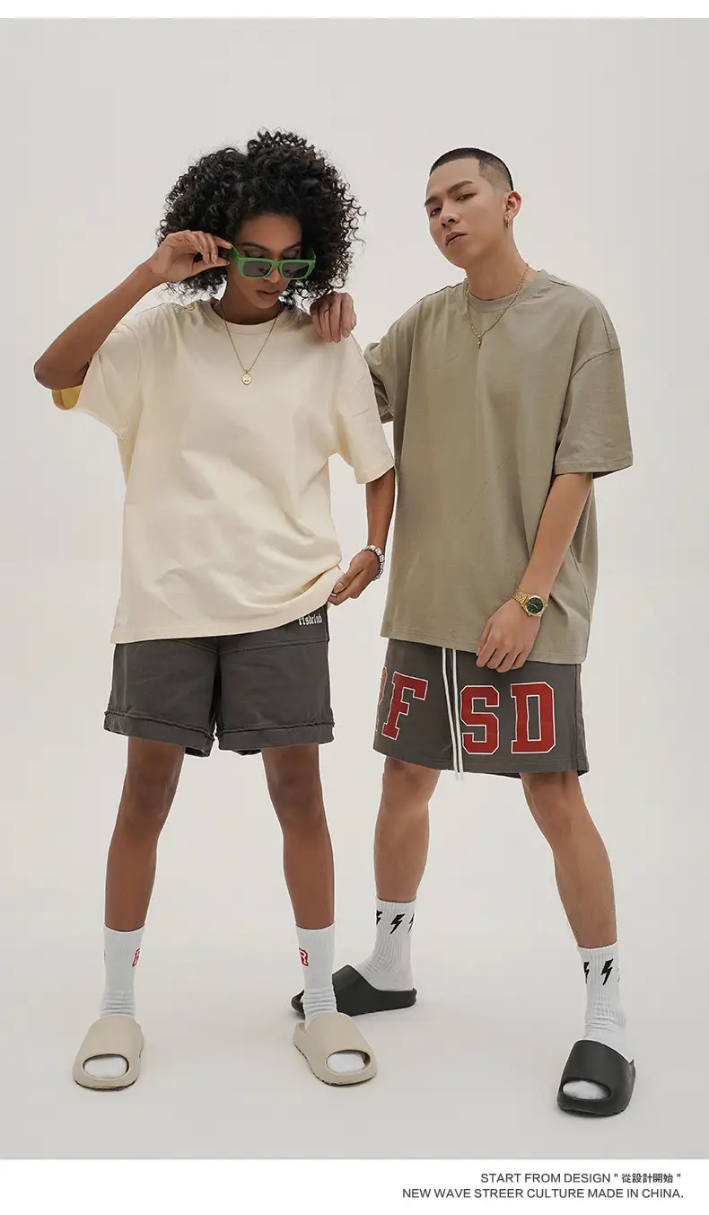 Men Grey Combed Cotton T-Shirt 230g — feature 10