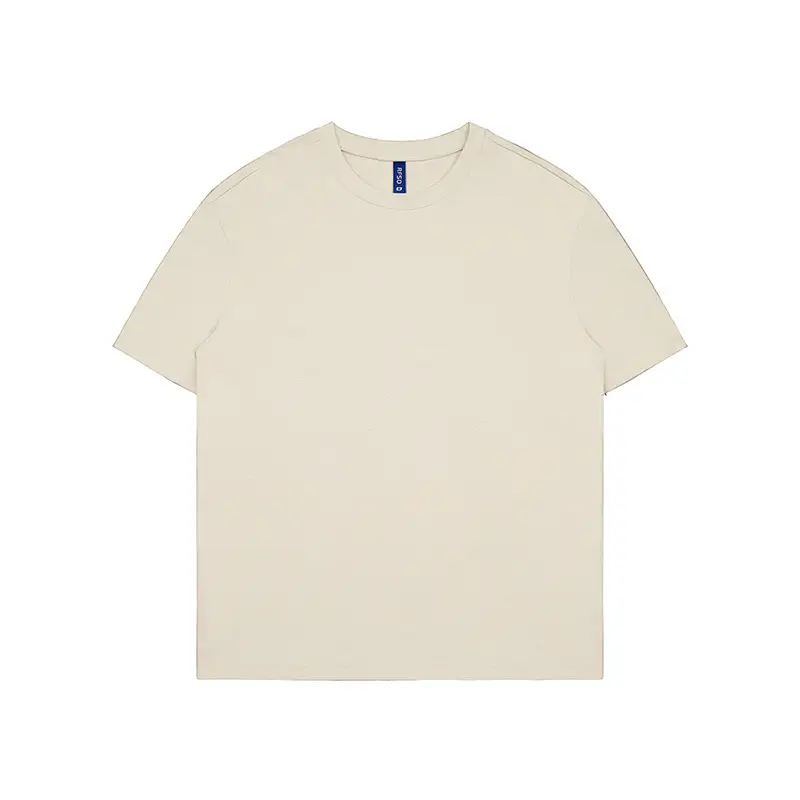 Men Grey Combed Cotton T-Shirt 230g - Image 5