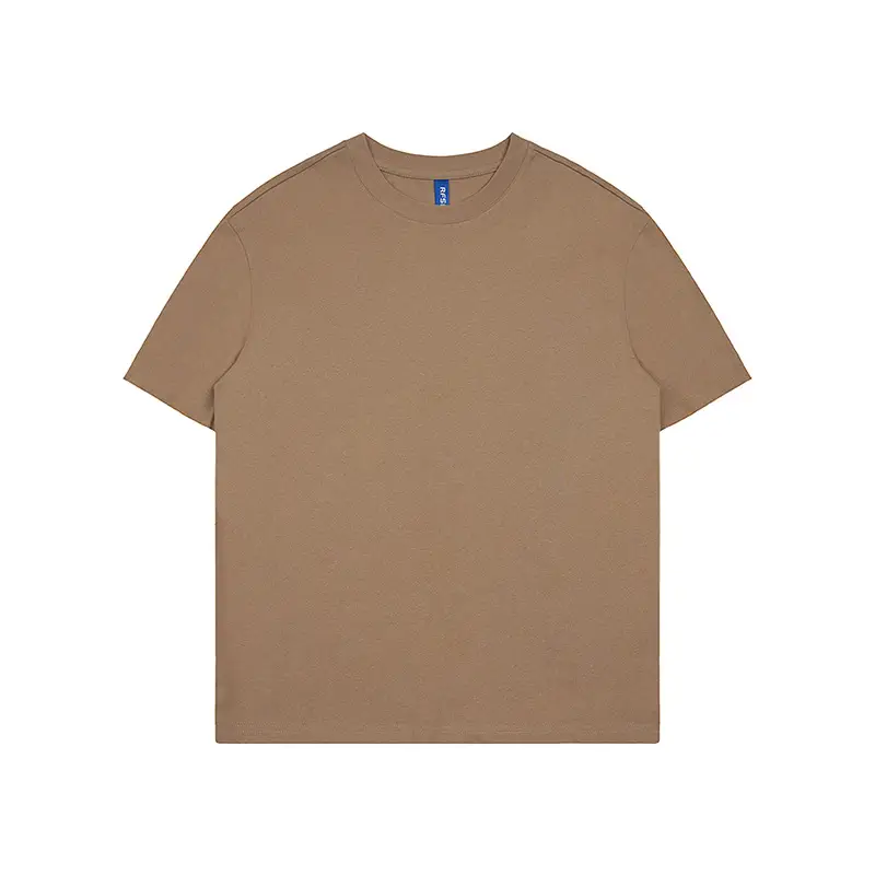 Men Grey Combed Cotton T-Shirt 230g - Image 6
