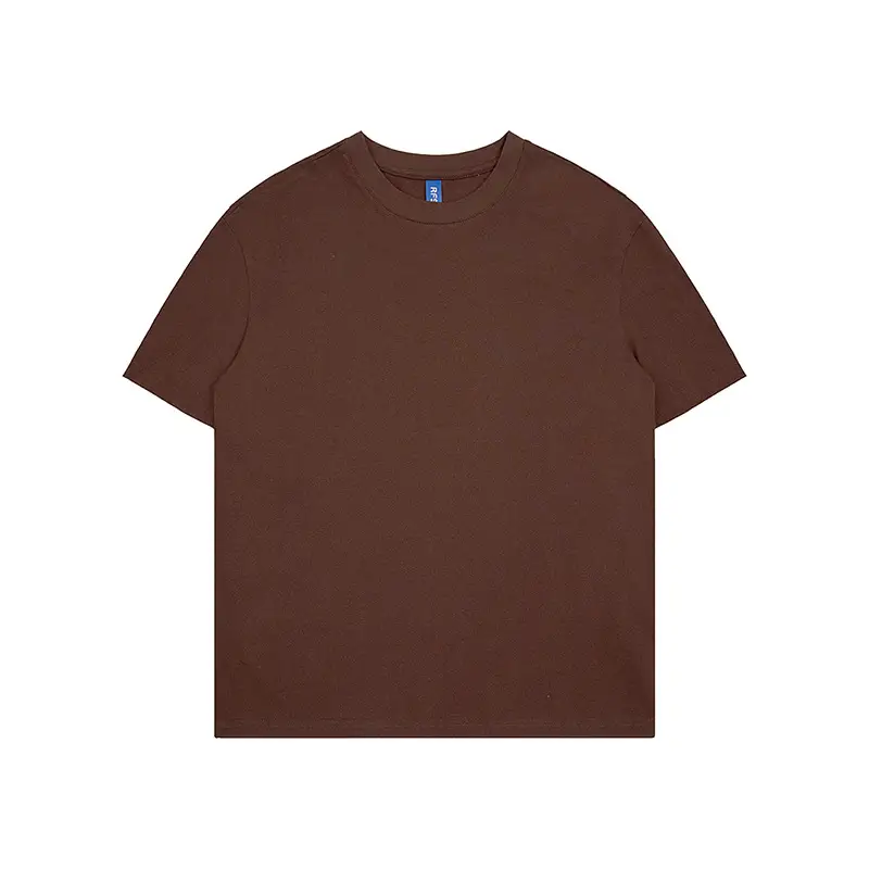 Men Grey Combed Cotton T-Shirt 230g - Image 7