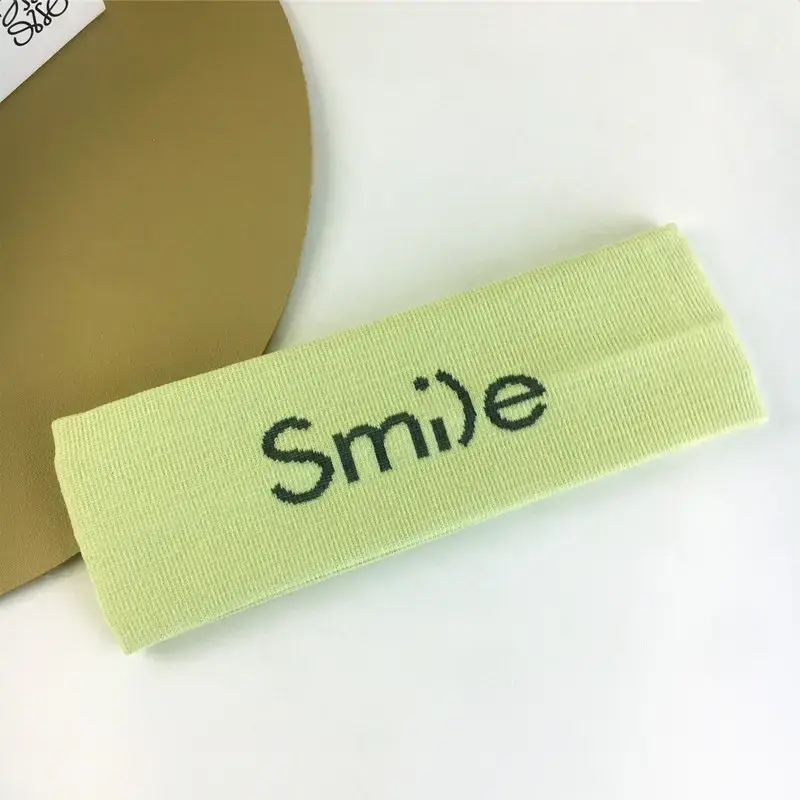 E135 hair band Sm -- light yellow