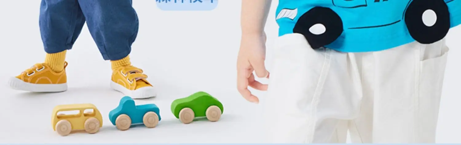 Kids Bus T-Shirt Blue Cotton 2025 Summer — feature 7