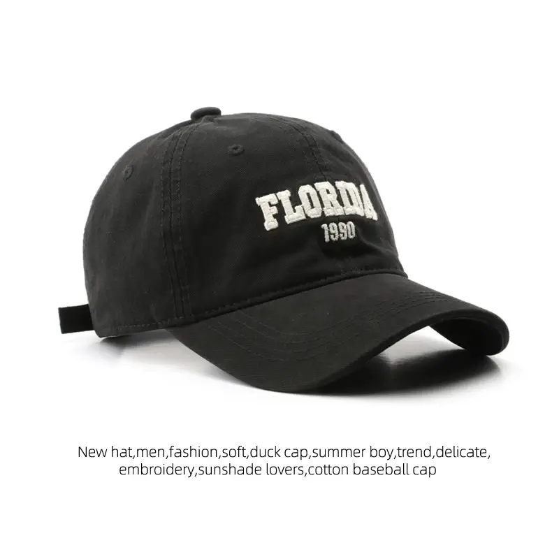 Florida Embroidered Cap for Men Women Summer Wear — feature 5