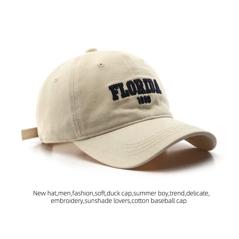 Florida Embroidered Cap for Men Women Summer Wear - Image 6