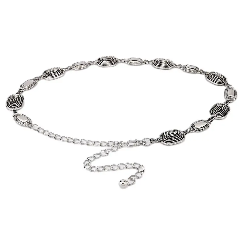 Women's Punk Metal Chain Necklace with Chain Strap - Image 6