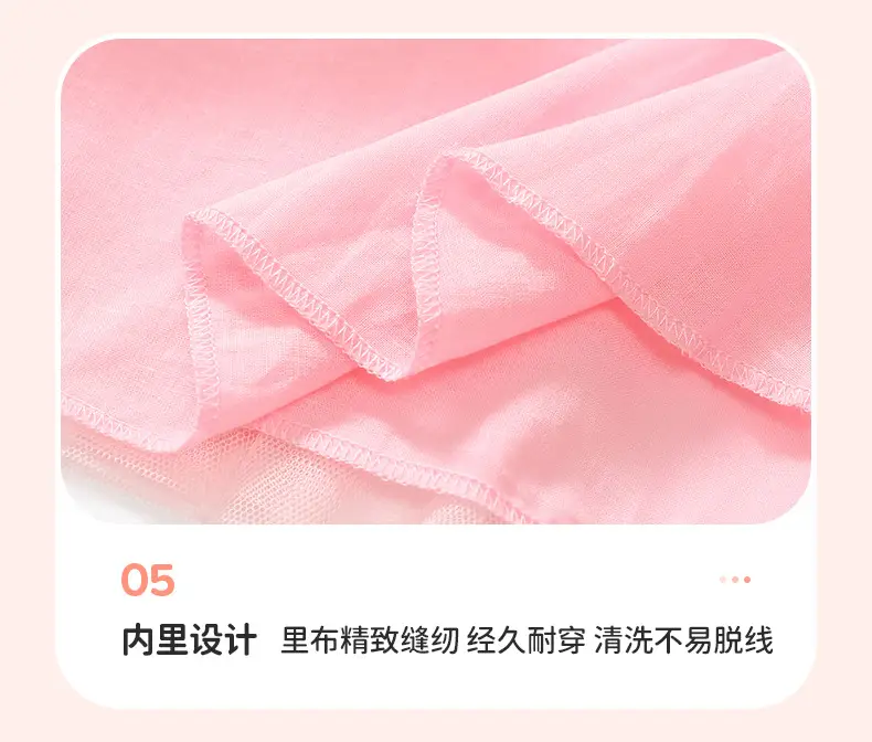 Little Maven Girls Pink Princess Dress Summer — feature 27