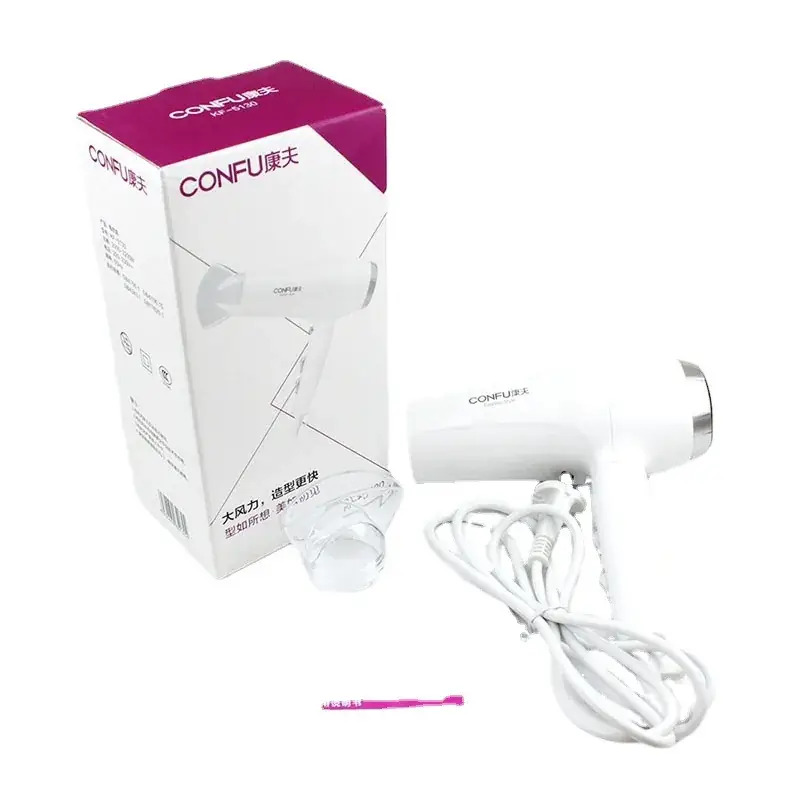 Kangfu 2200W Cold Wind Hair Dryer Black