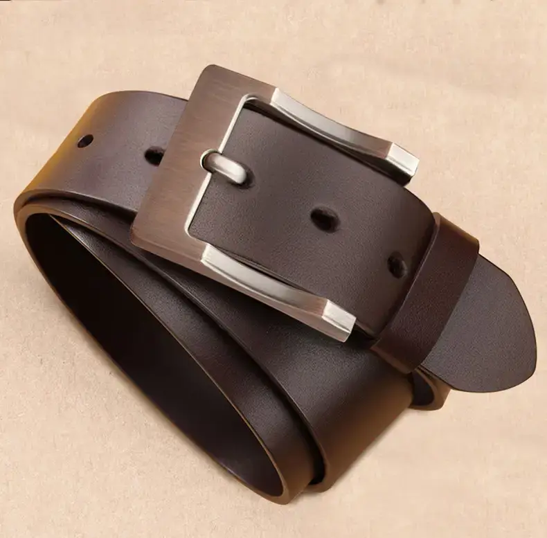 Retro Cowhide Belt Men's Pin Buckle Business Casual Belt β feature 12
