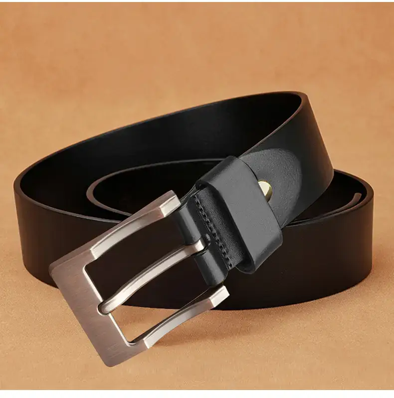Retro Cowhide Belt Men's Pin Buckle Business Casual Belt β feature 16