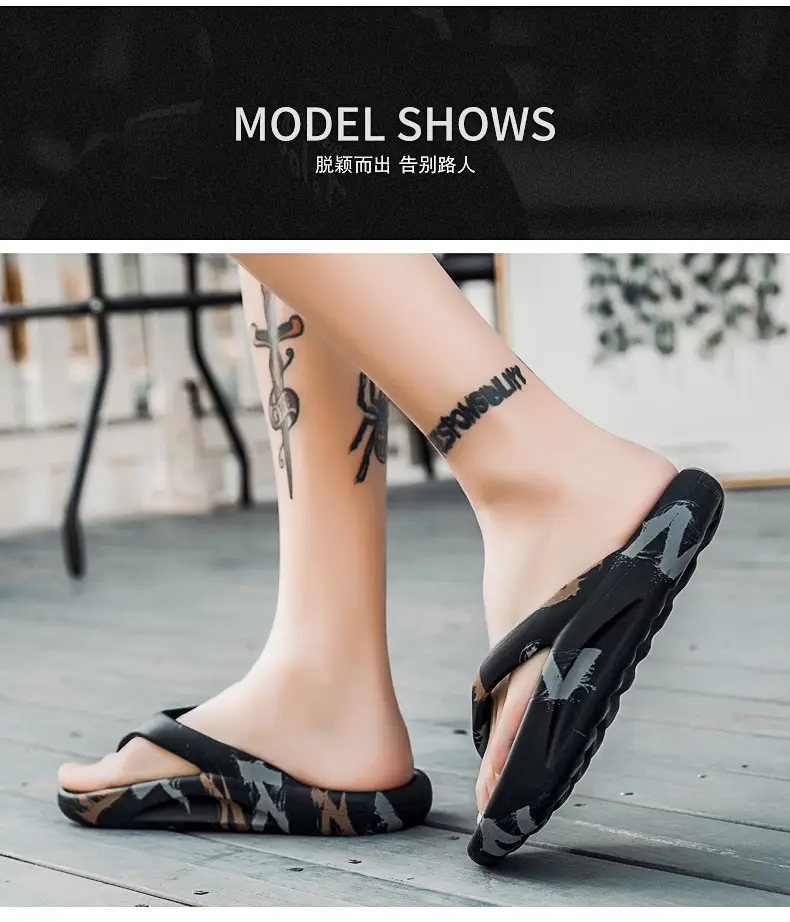 Cross-border Couple Flip-flops Summer Korean Style — feature 8