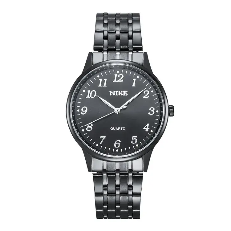 MK MIK E Gold Blue Dial Couple Watch - Image 4