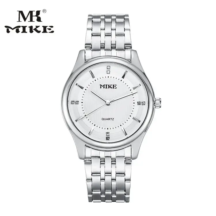 MK MIKE Men's Quartz Steel Band Watch