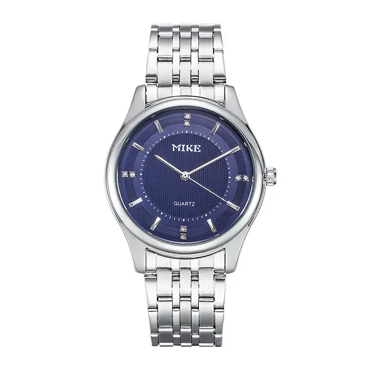 MK MIKE Men's Quartz Steel Band Watch